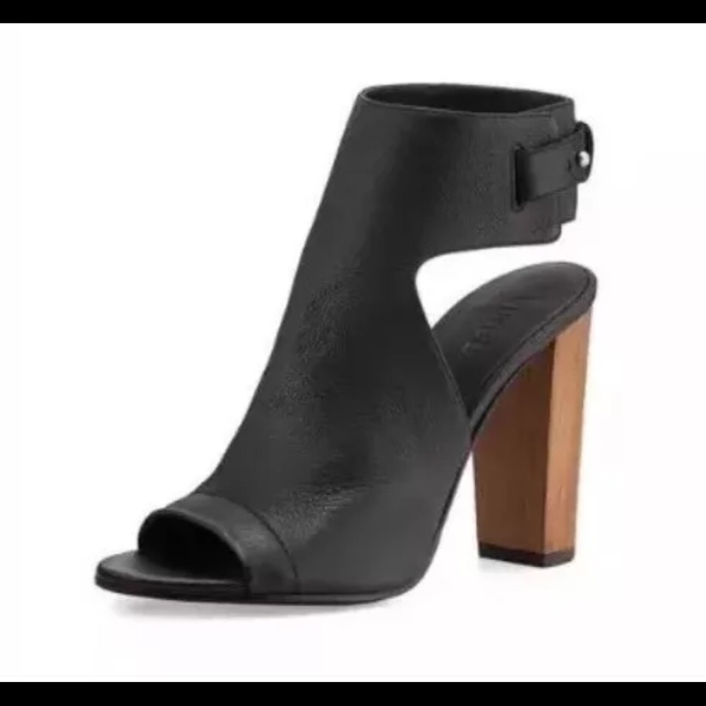 Vince Black Addie sandals open toe booties